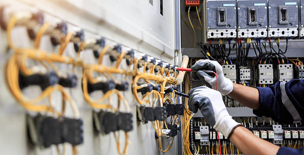 Professional Electrician technician working in Whitney, TX